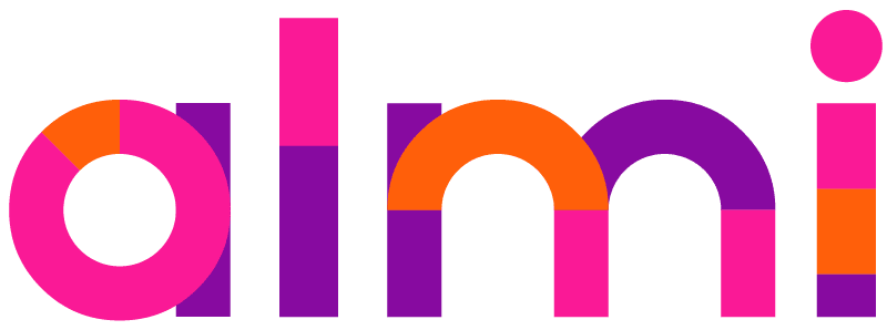 Almi logo — Swedish government business support